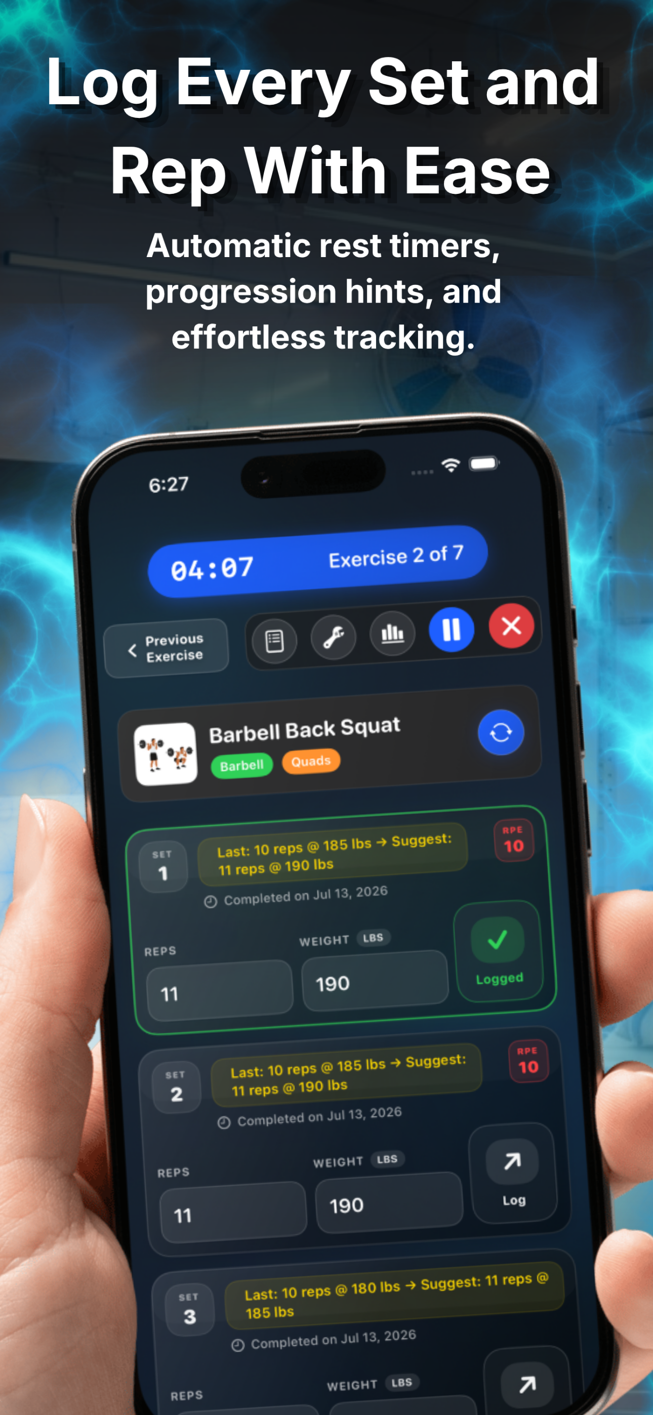 IntelliFit screenshot 2