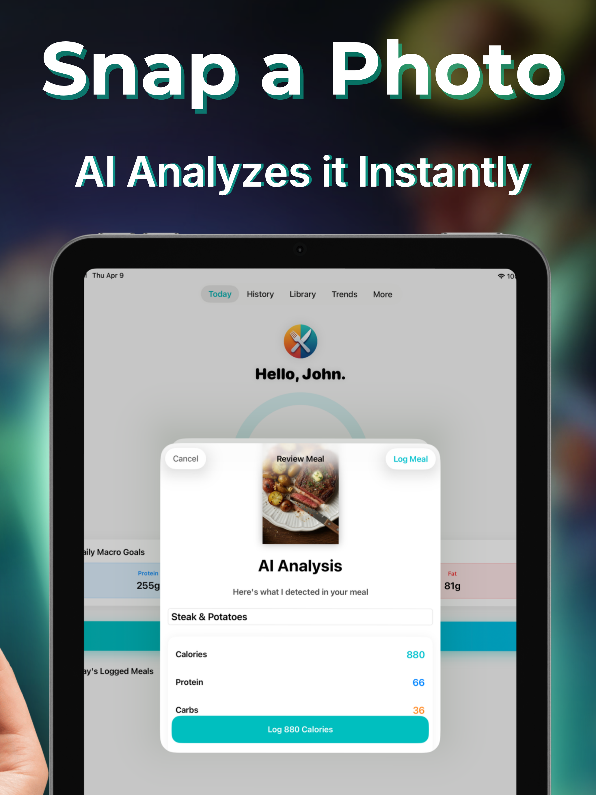 MacroLogic iPad screenshot 2